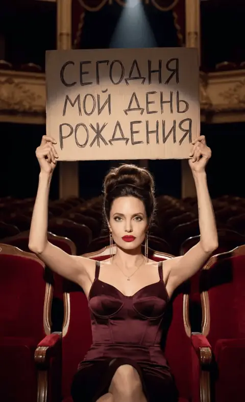 Промт на день рождения: Театральный портрет «Сегодня мой день рождения»
