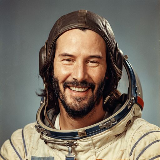 Промт советская фотосессия космонавта 1961 года с вашим лицом